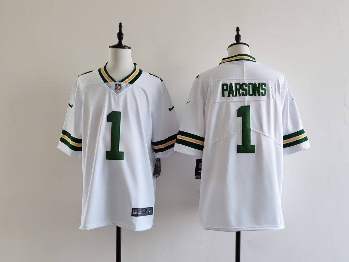 Men's Green Bay Packers Micah Parsons Nike Jersey -  White