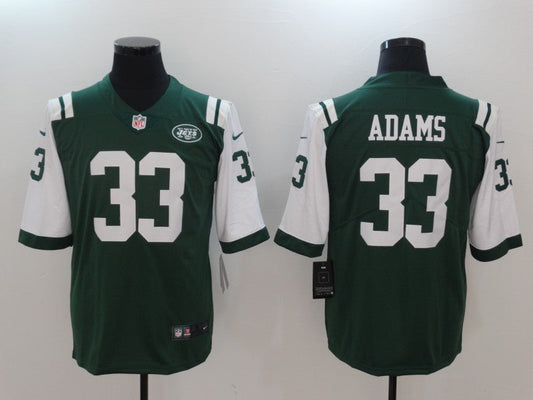 Men's New York Jets Jamal Adams #33 Green Player Game Jersey1