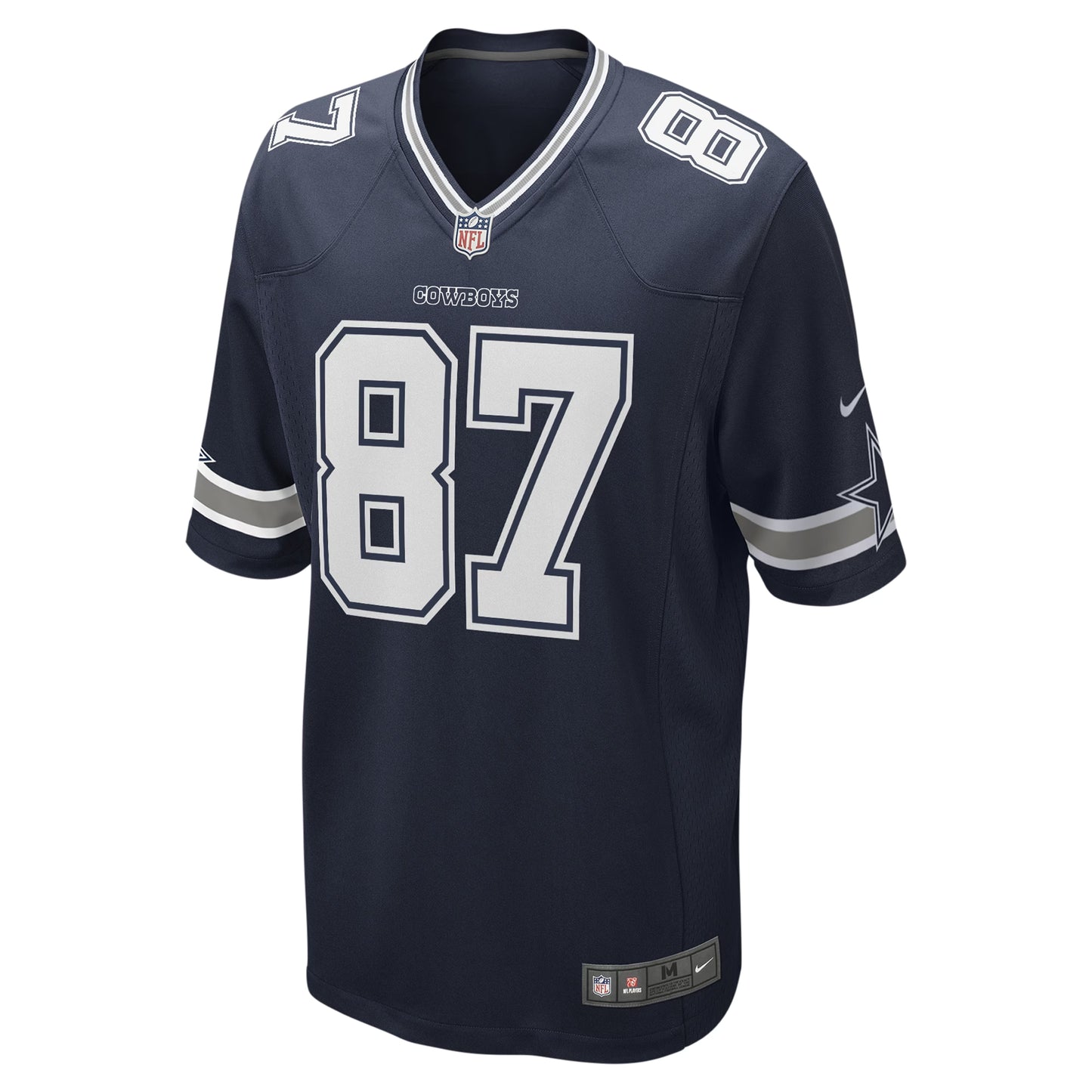 Dallas Cowboys Jake Ferguson Navy Team Game Jersey