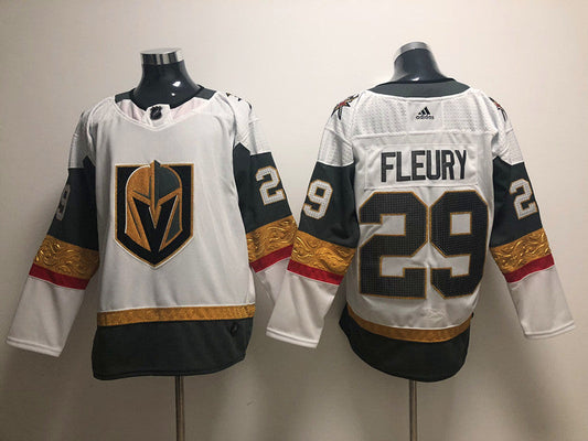 Men's Vegas Golden Knights Marc-Andre Fleury #29 White Breakaway Player Jersey1
