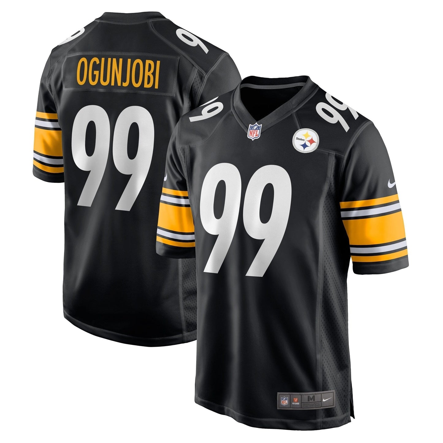 Larry Ogunjobi Pittsburgh Steelers Nike Game   Jersey - Black