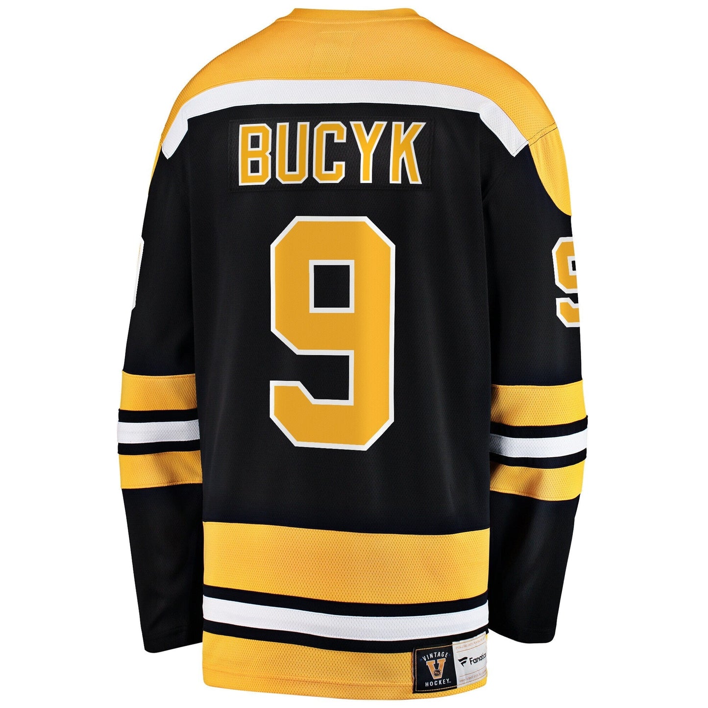 John Bucyk Boston Bruins   Premier Breakaway Retired  Jersey - Black