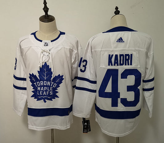 Men's Toronto Maple Leafs Nazem Kadri #43 White Player Game Jersey1