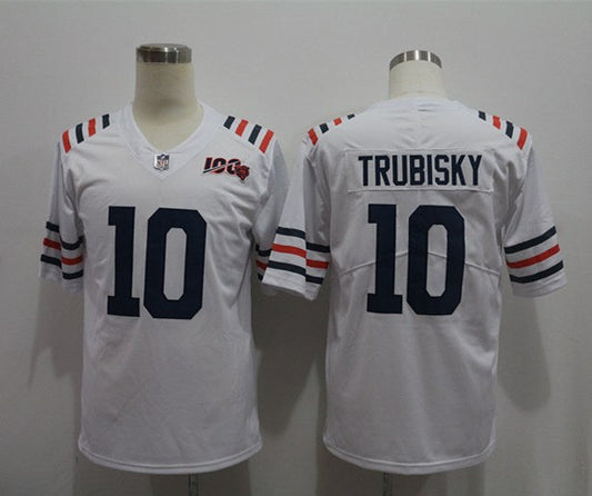 Men's Chicago Bears Mitch Trubisky 2021 NFL Draft First Round Pick Alternate Jersey1