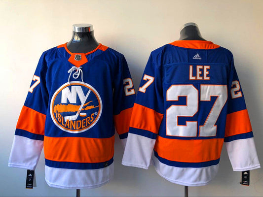 Men's New York Islanders Anders Lee #27 Royal Player jersey