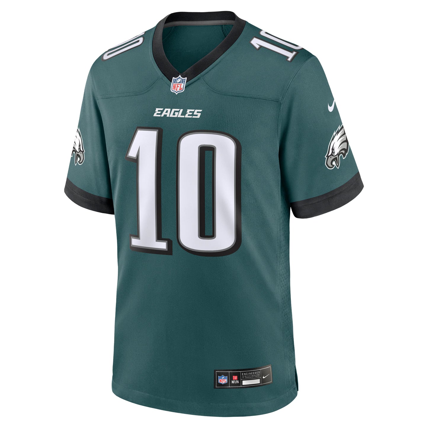 Philadelphia Eagles Braden Mann Midnight Green Team Game Jersey