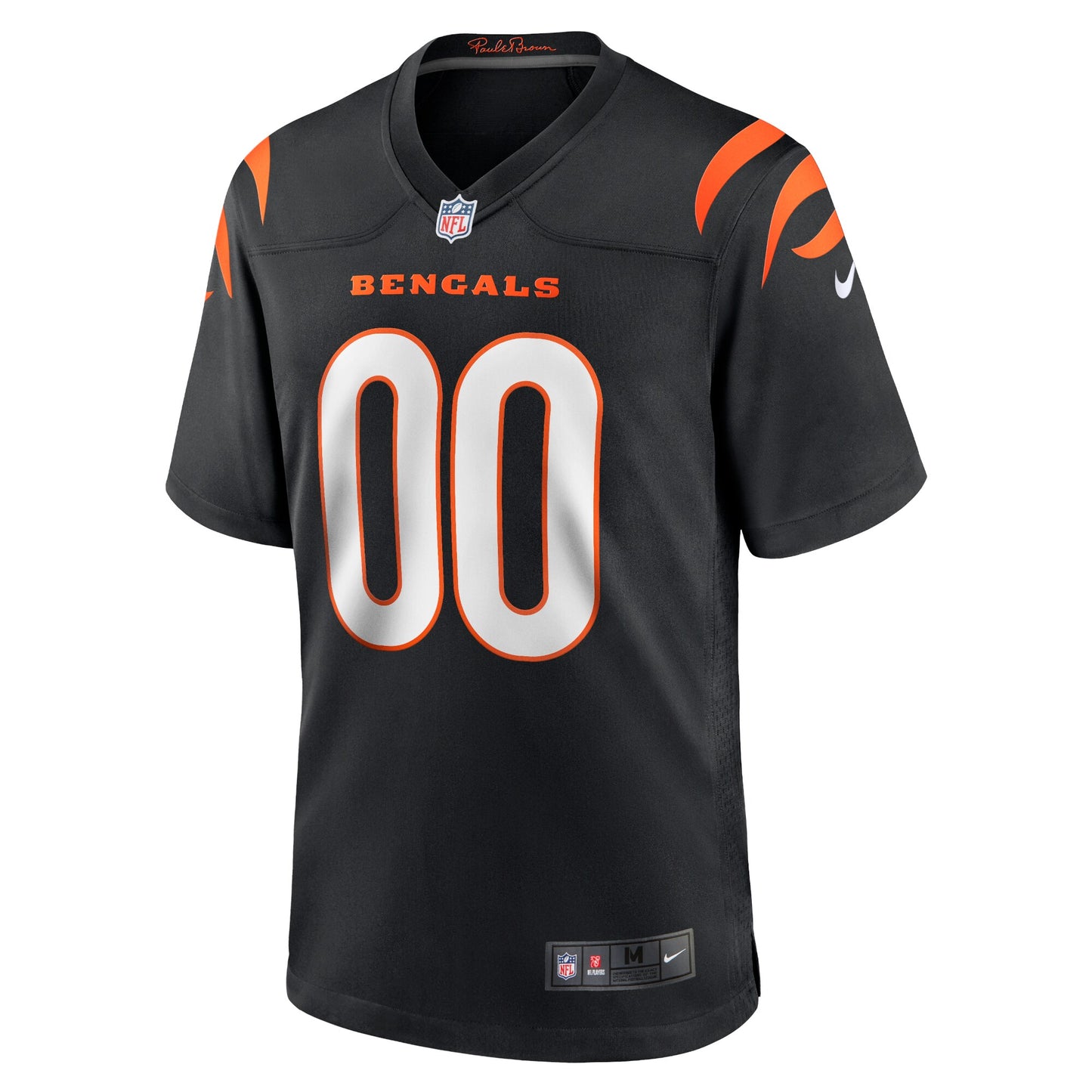Cincinnati Bengals Black Game Custom Jersey