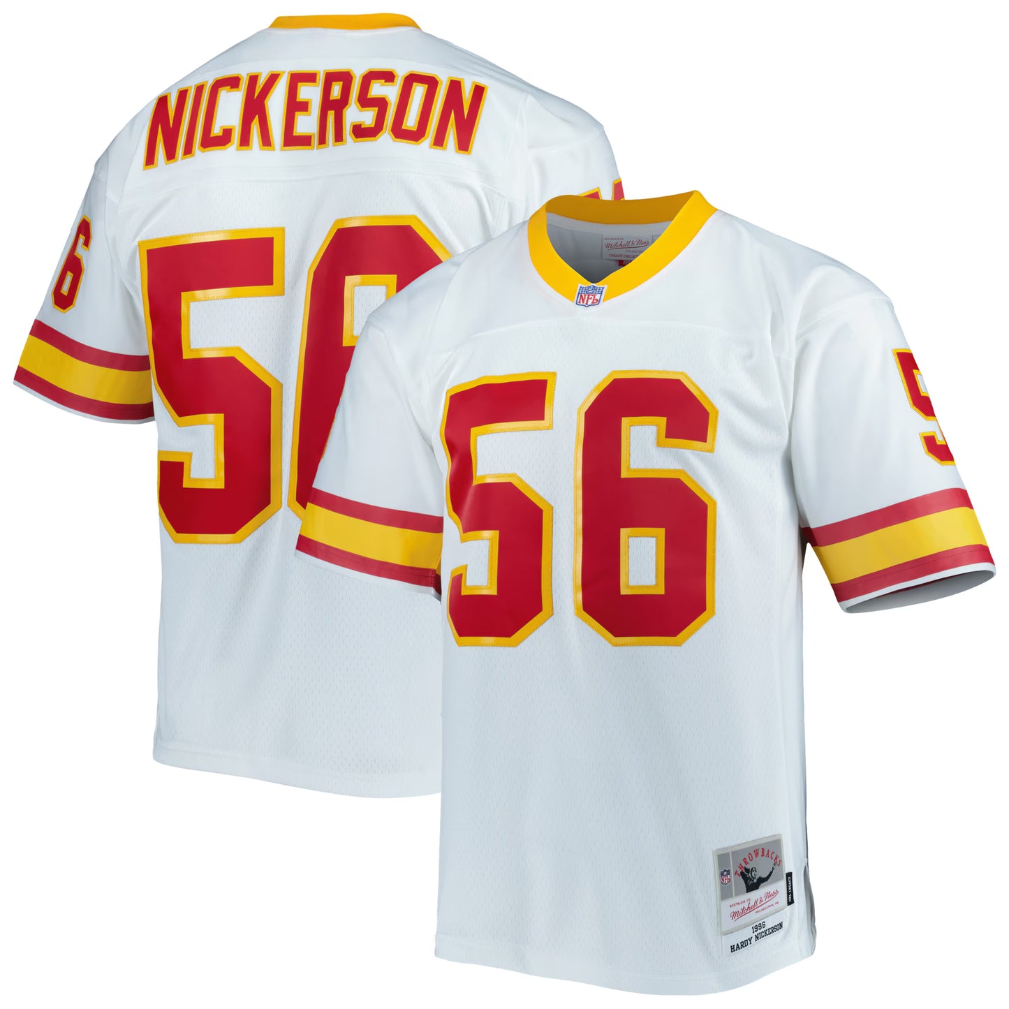 Tampa Bay Buccaneers Hardy Nickerson Mitchell & Ness White Legacy Replica Jersey