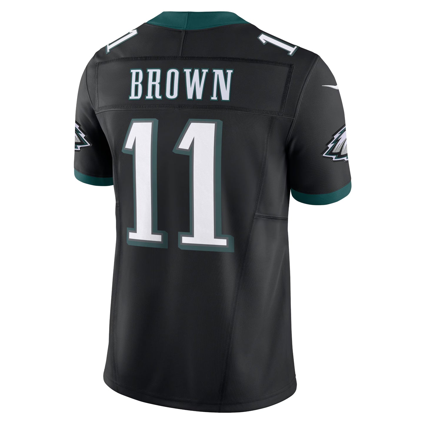 Philadelphia Eagles A.J. Brown Black Alternate Vapor F.U.S.E. Limited Jersey