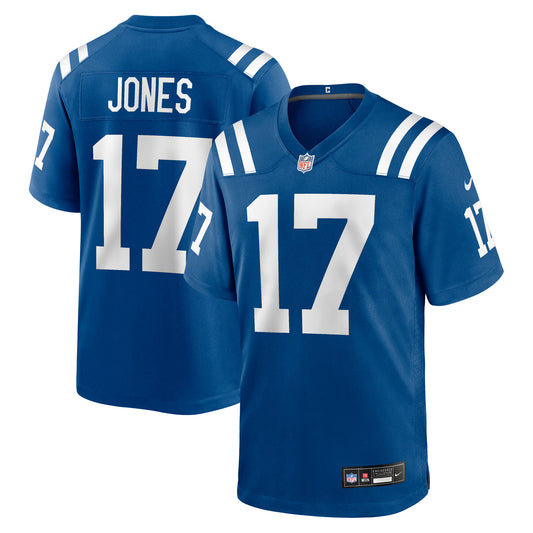 Indianapolis Colts Daniel Jones Royal Team Game Jersey