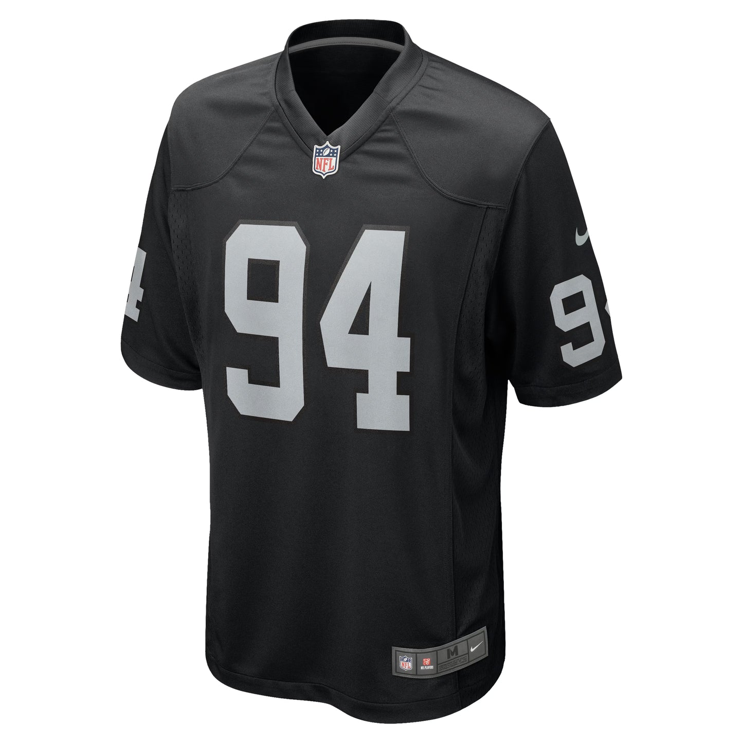 Las Vegas Raiders Christian Wilkins Black Team Game Jersey