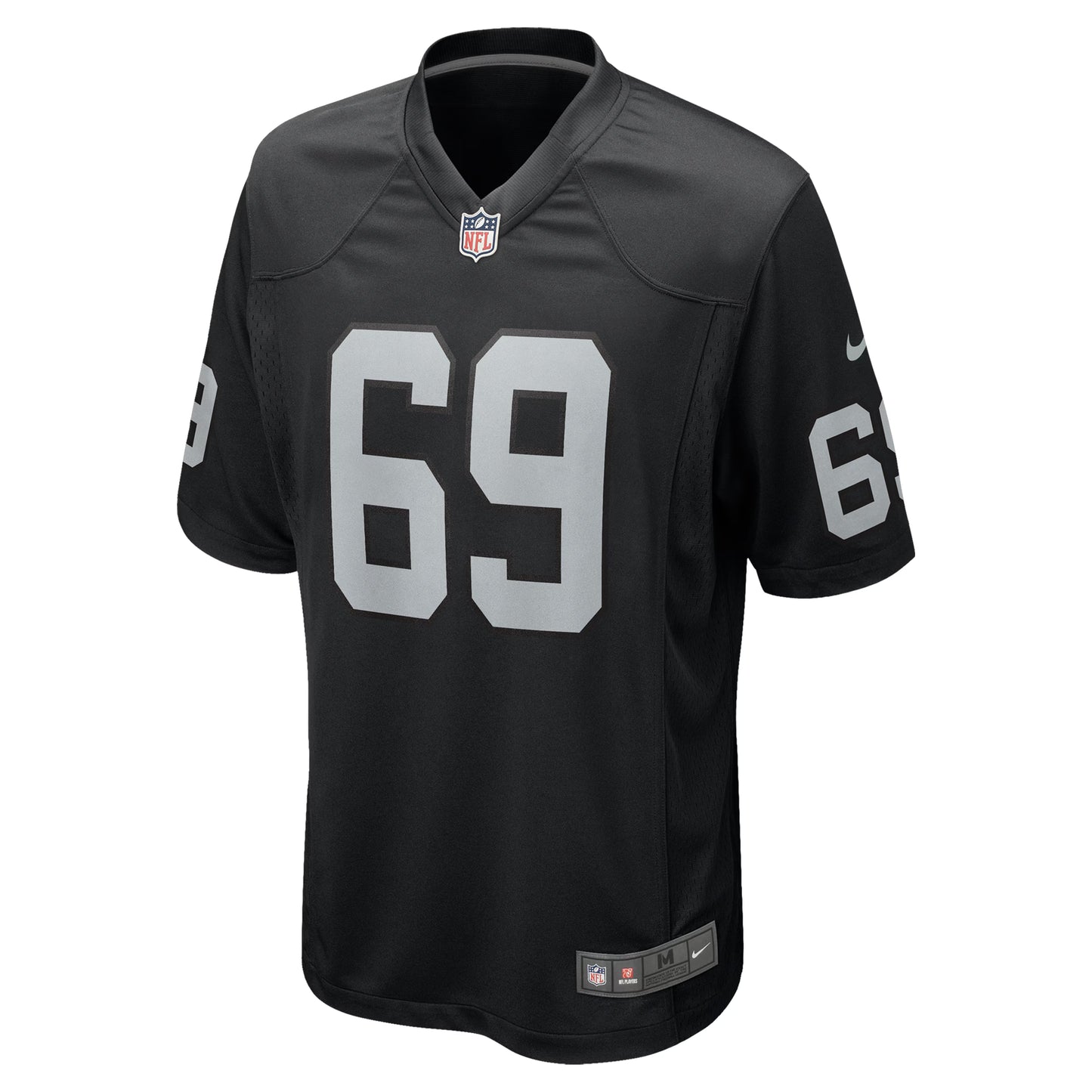 Las Vegas Raiders Adam Butler Black Team Game Jersey
