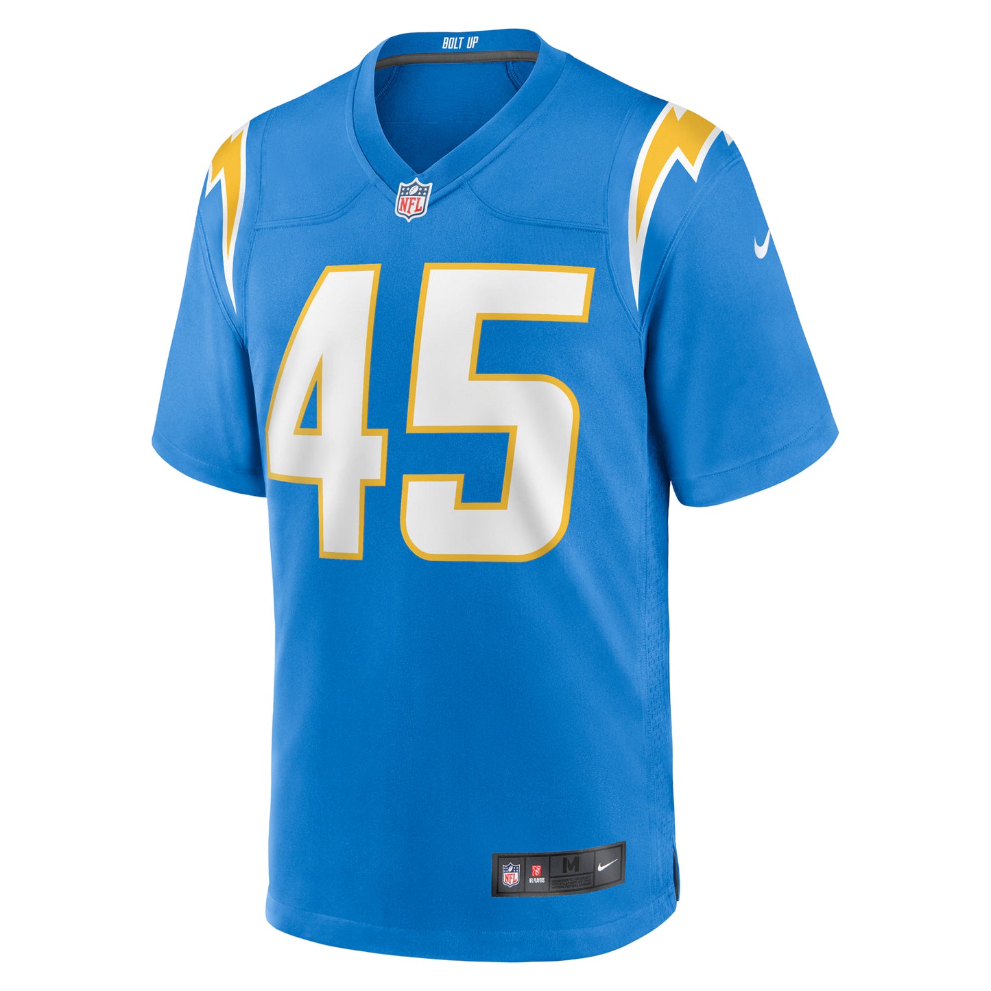 Los Angeles Chargers Tuli Tuipulotu Powder Blue Team Game Jersey