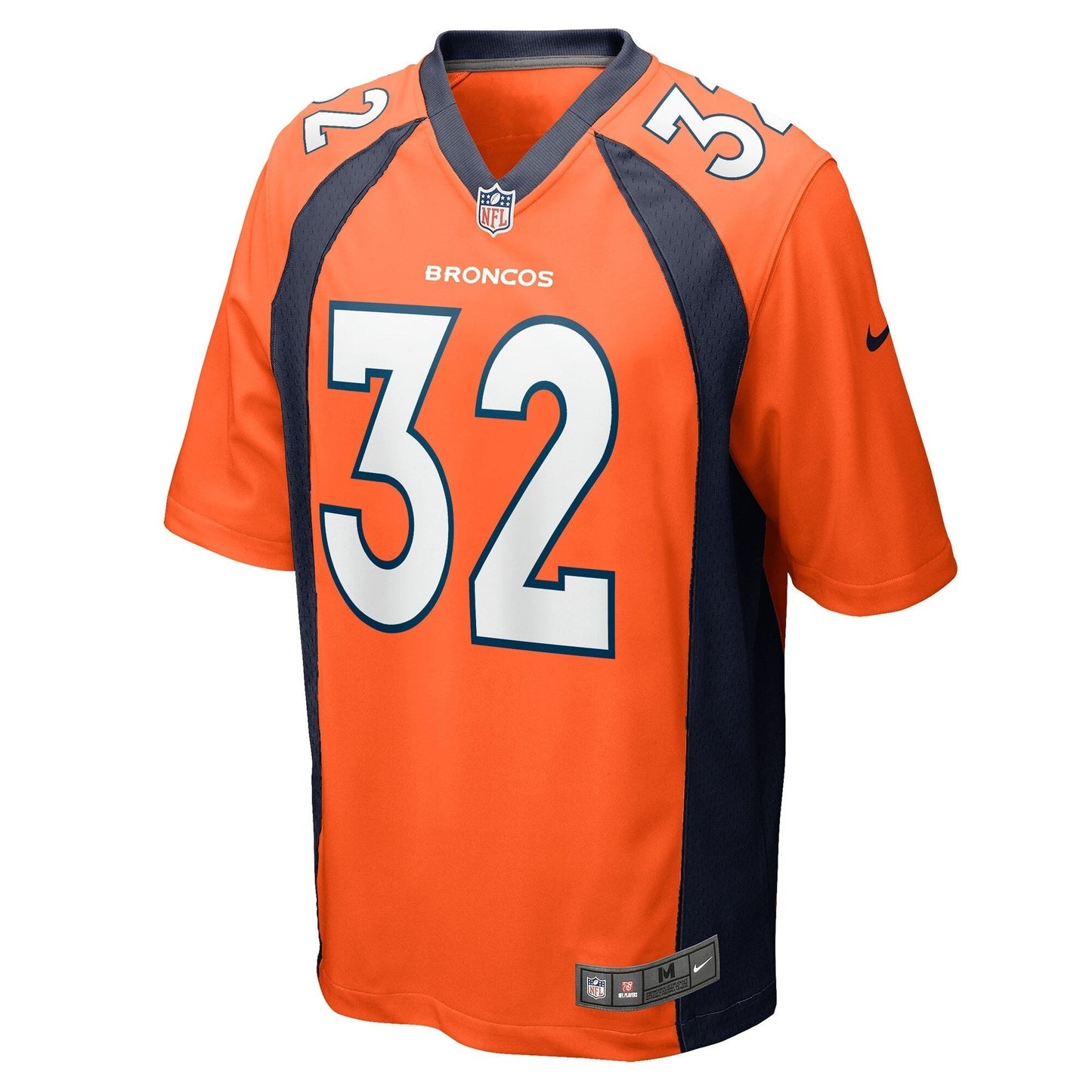 Delarrin Turner-Yell Denver Broncos Nike Game   Jersey - Orange