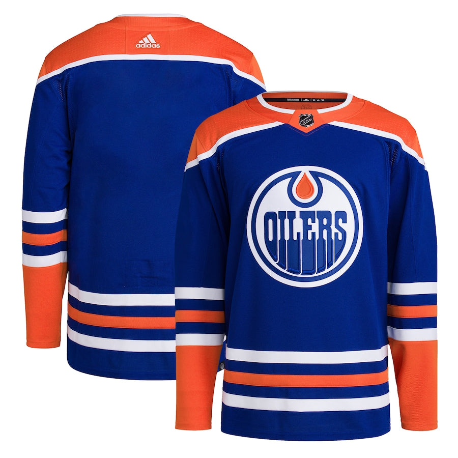 Edmonton Oilers   Home Primegreen   Blank Jersey - Royal