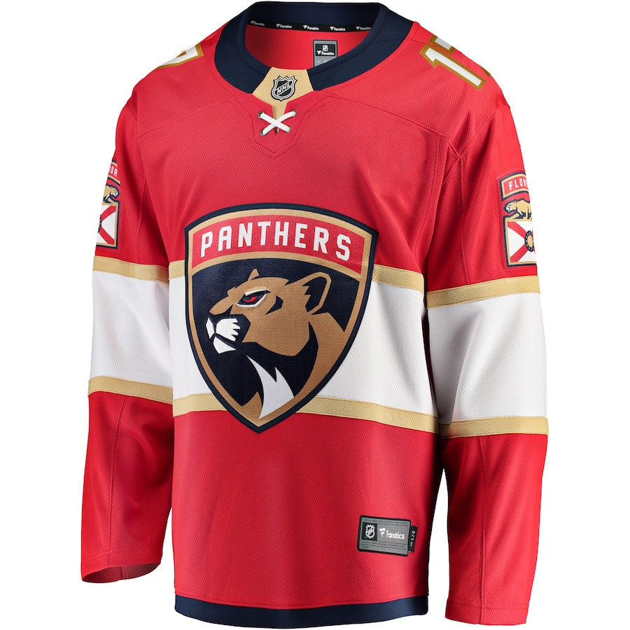 Evan Rodrigues Florida Panthers   Home Breakaway Jersey - Red