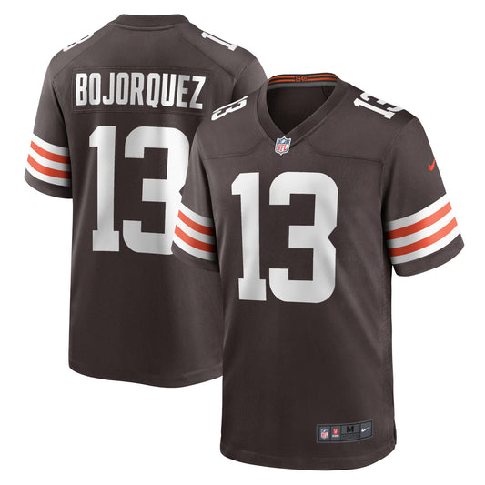 Cleveland Browns Corey Bojorquez Brown Game Jersey