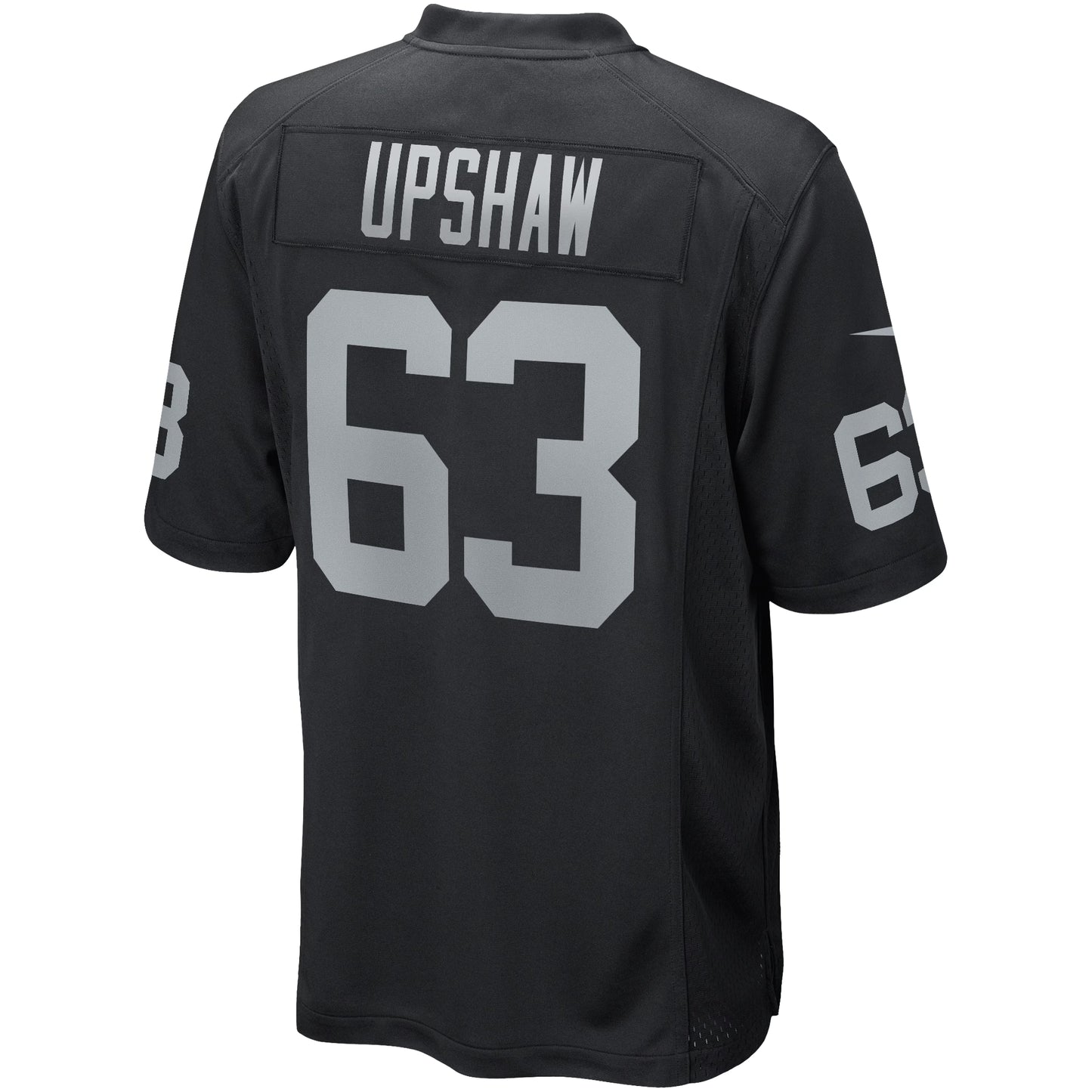 Las Vegas Raiders Gene Upshaw Black Game Retired Player Jersey