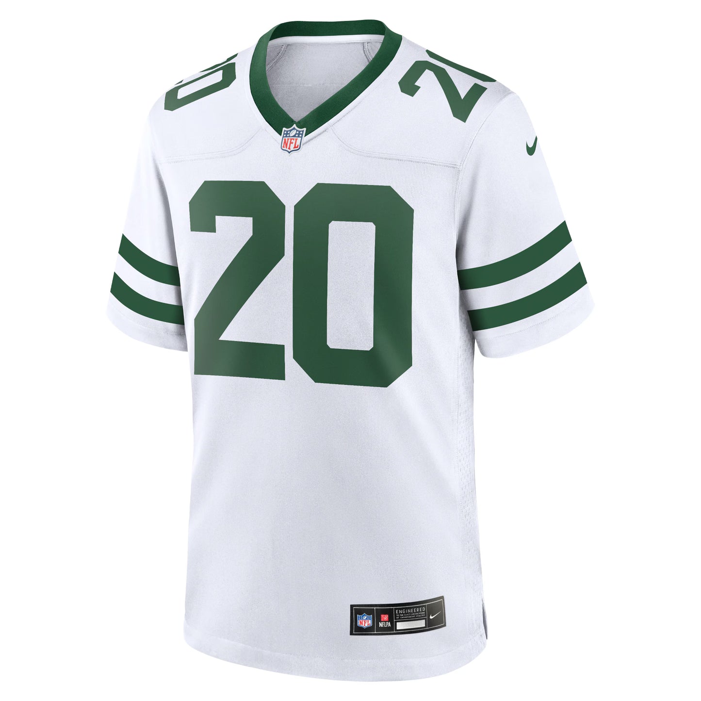 New York Jets Breece Hall Legacy White Game Jersey