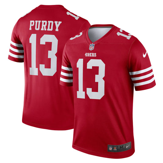 San Francisco 49ers Brock Purdy Scarlet Legend Player Performance Top