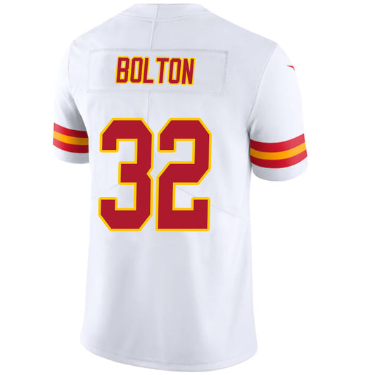 KC.Chiefs #32 Nick Bolton Player White Vapor F.U.S.E. Limited Stitched Football Jerseys