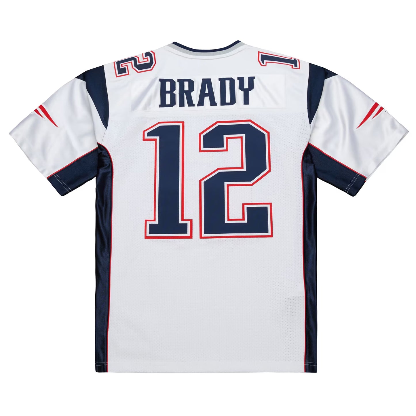 New England Patriots Tom Brady Mitchell & Ness White 2000 Big & Tall Legacy Replica Jersey