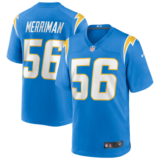 Los Angeles Chargers Shawne Merriman Powder Blue Game Retired Player Jersey