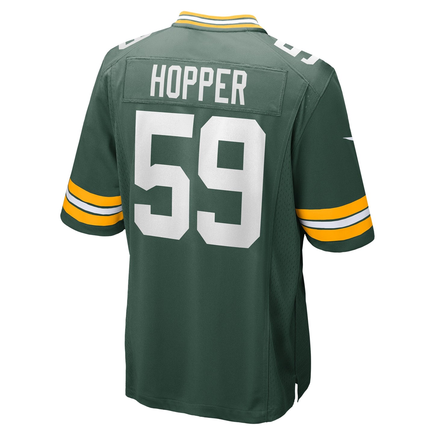 Green Bay Packers Ty'Ron Hopper Green Game Jersey