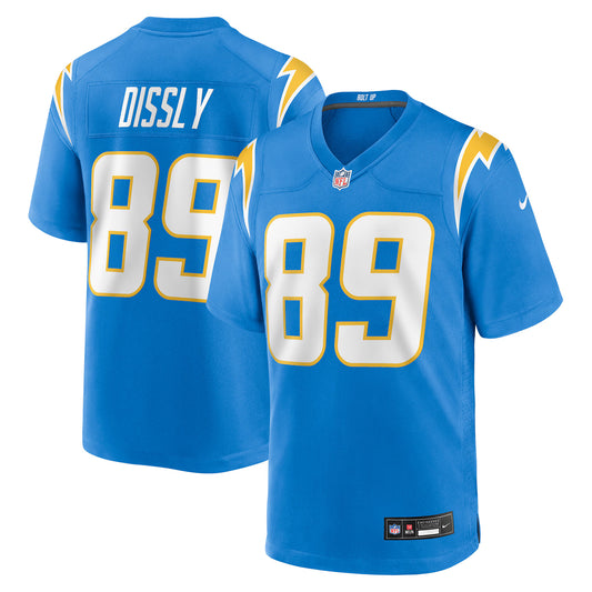 Los Angeles Chargers Will Dissly Powder Blue Team Game Jersey