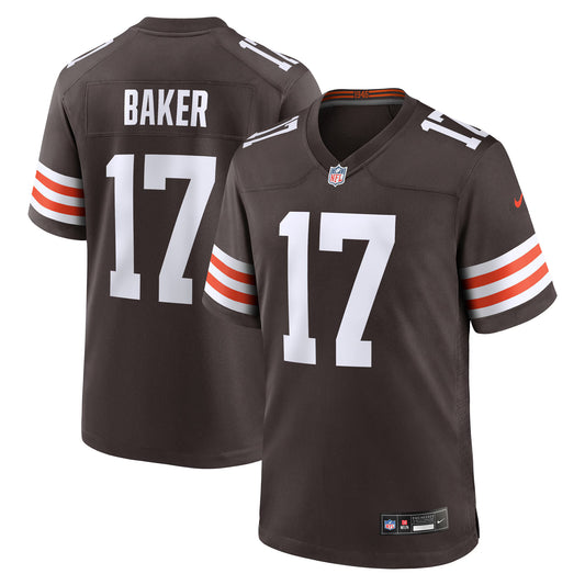 Cleveland Browns Jerome Baker Brown Team Game Jersey