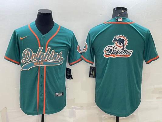 Men's Miami Dolphins Aqua Game jersey