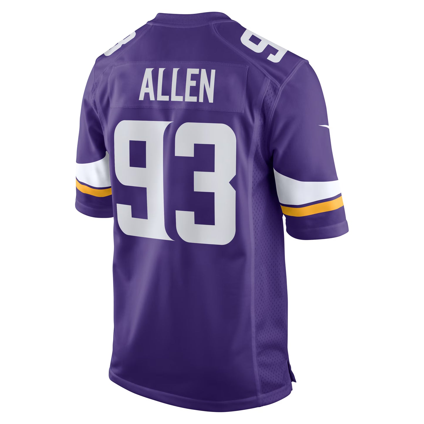 Minnesota Vikings Jonathan Allen Purple Team Game Jersey