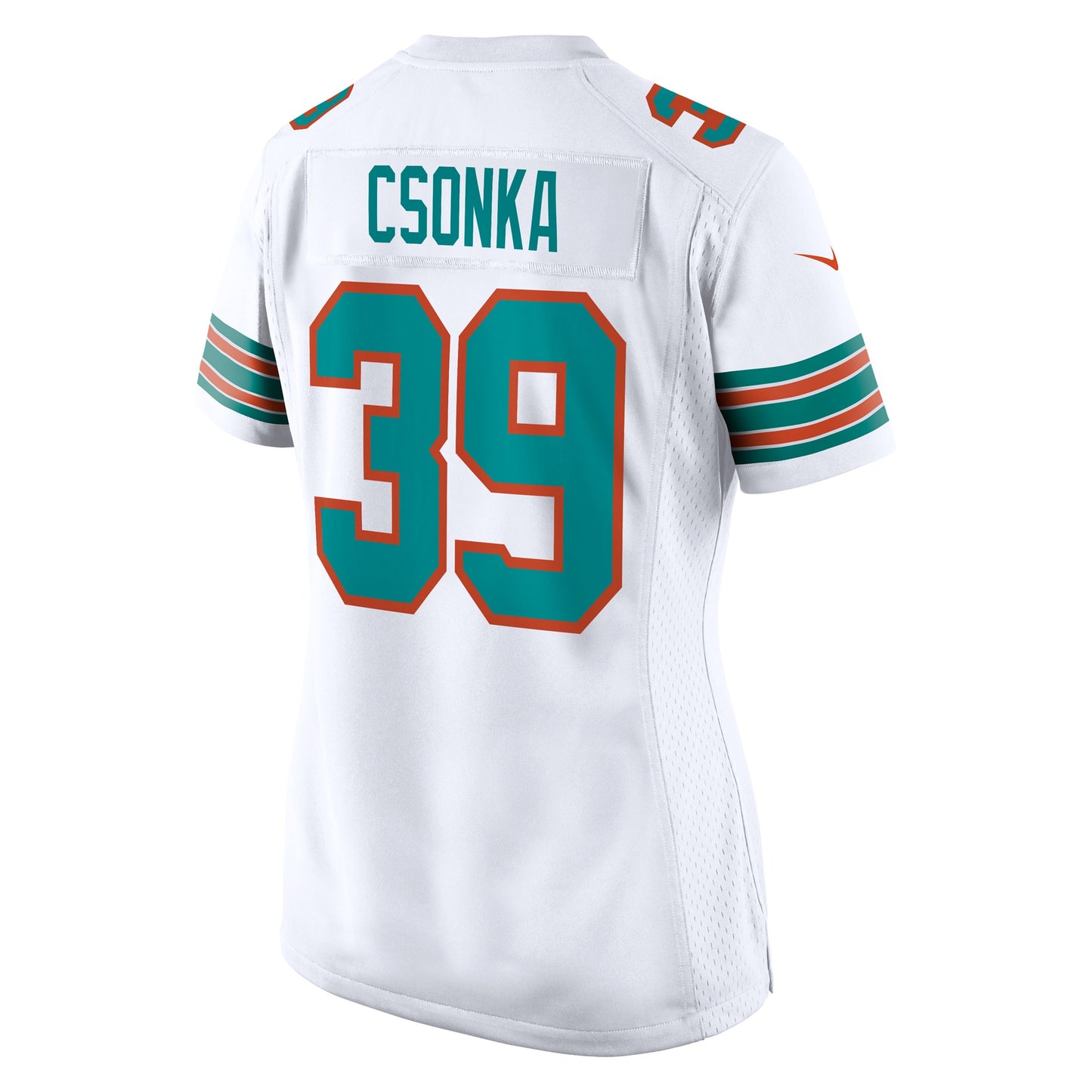 Miami Dolphins Larry Csonka White Retired Player Jersey