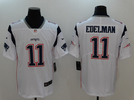 Men's New England Patriots Julian Edelman #11 Jersey1 White