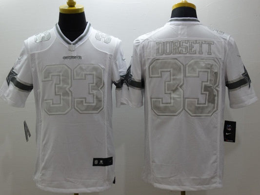Men's Dallas Cowboys Tony Dorsett #33 White Game Player Jersey1