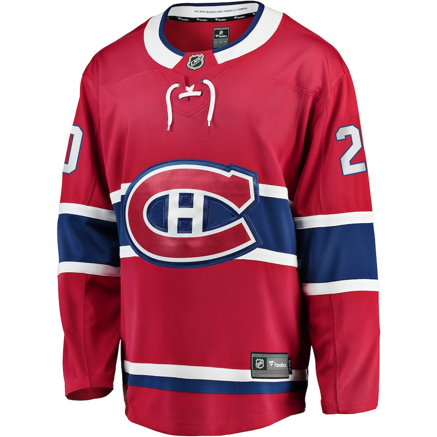 Juraj Slafkovsky Montreal Canadiens   Home Premier Breakaway  Jersey - Red
