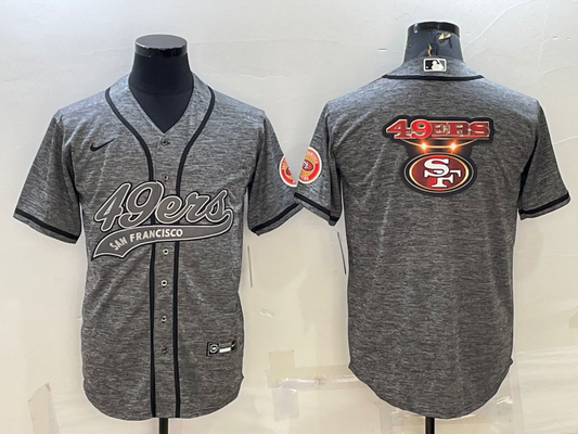 Men's San Francisco 49ers Gray Game jersey