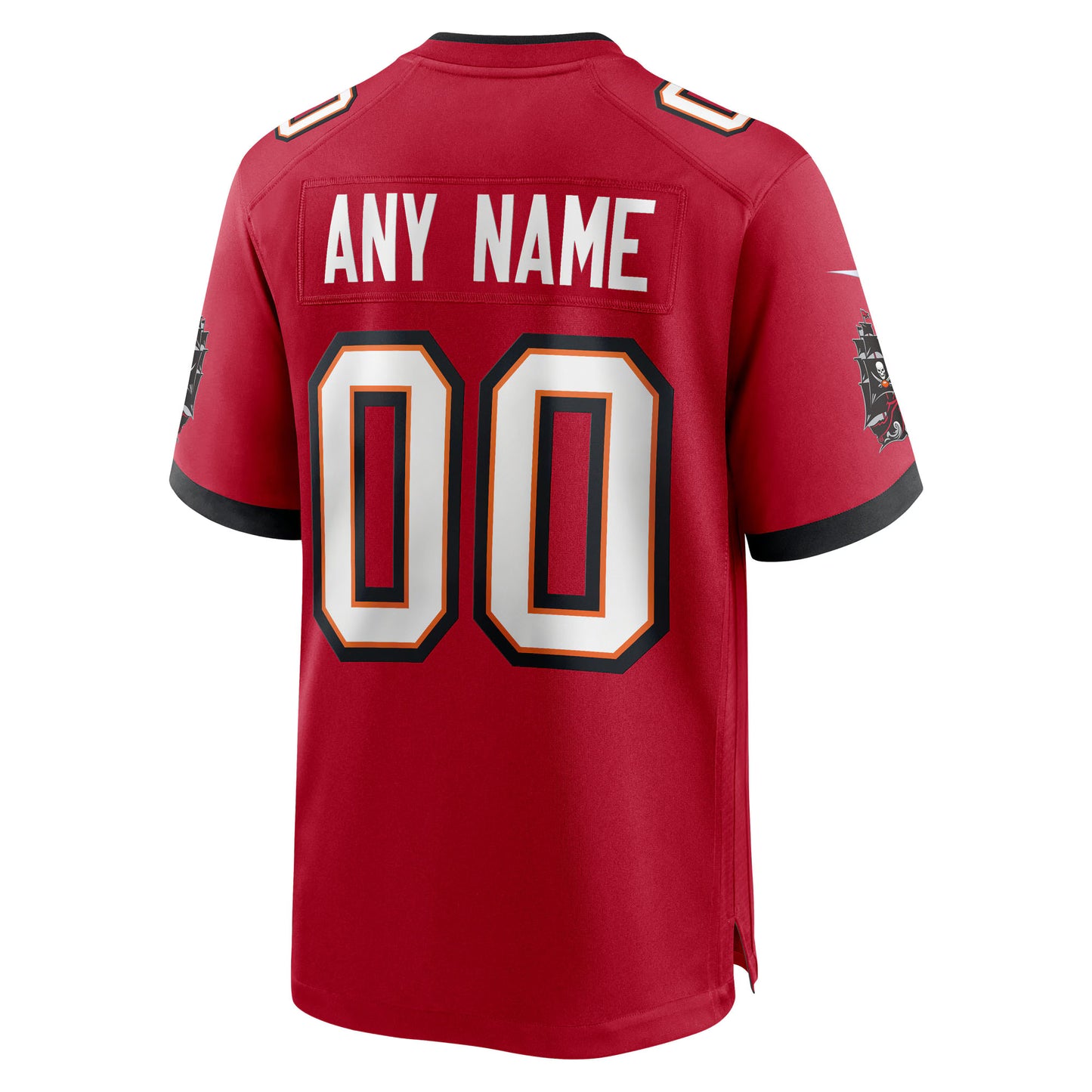 Tampa Bay Buccaneers Red 50th Season Custom Game Jersey