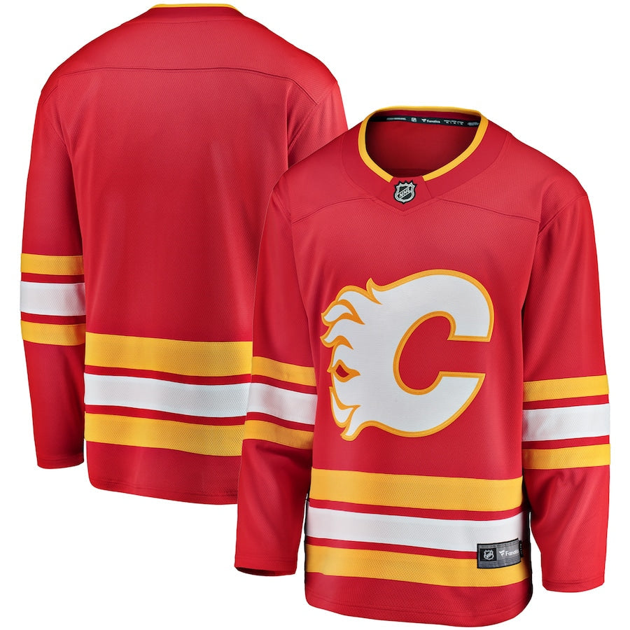 Calgary Flames   Home Breakaway Jersey - Red