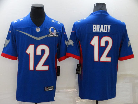 Men's Tampa Bay Buccaneers Tom Brady #12 Blue ALL STAR Game Jersey1