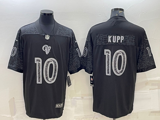 Men's Los Angeles Rams Cooper Kupp #10 Dark Grey Game jersey