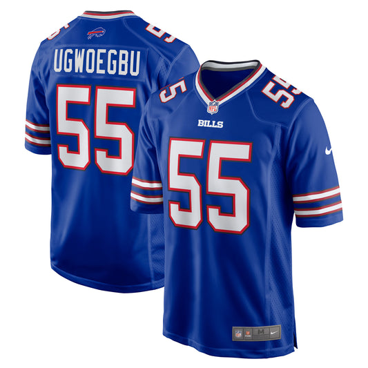 Buffalo Bills David Ugwoegbu Royal Game Jersey