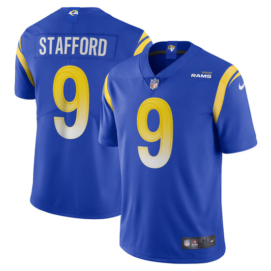 Los Angeles Rams Matthew Stafford Royal Vapor Limited Jersey