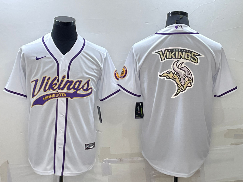 Men's Minnesota Vikings White Game jersey