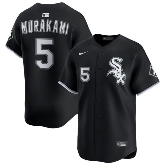Munetaka Murakami Chicago White Sox Alternate Jersey - Black