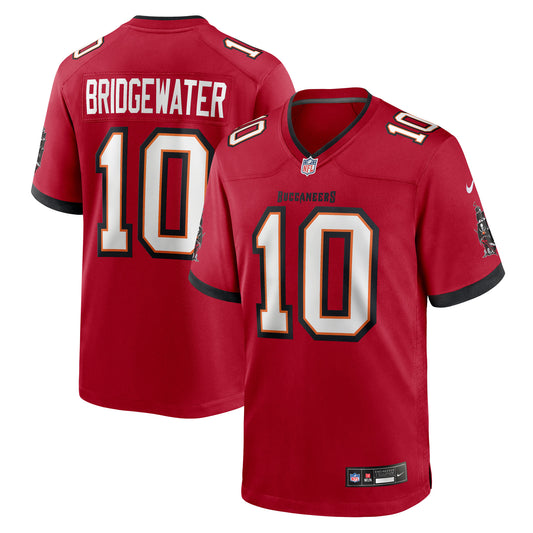 Tampa Bay Buccaneers Teddy Bridgewater Red Team Game Jersey