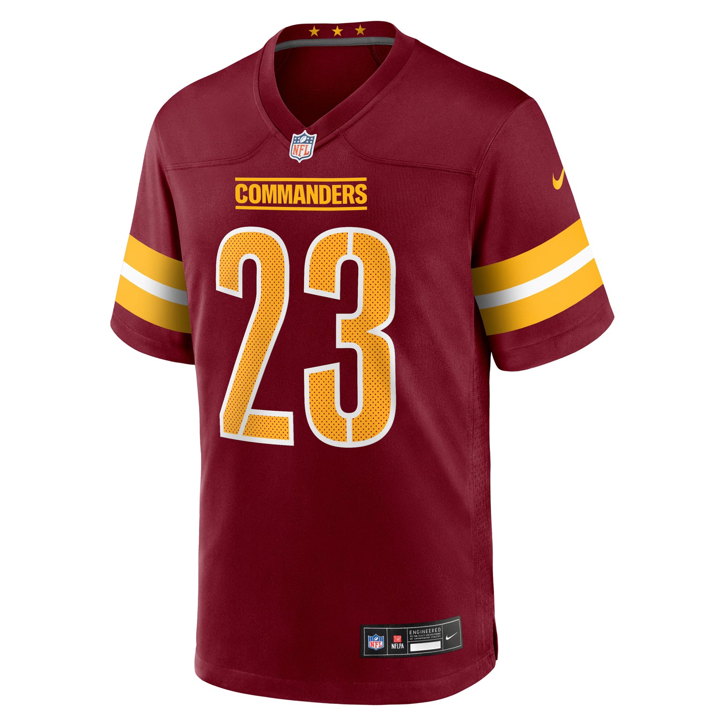 Washington Commanders Trey Amos Burgundy Team Game Jersey