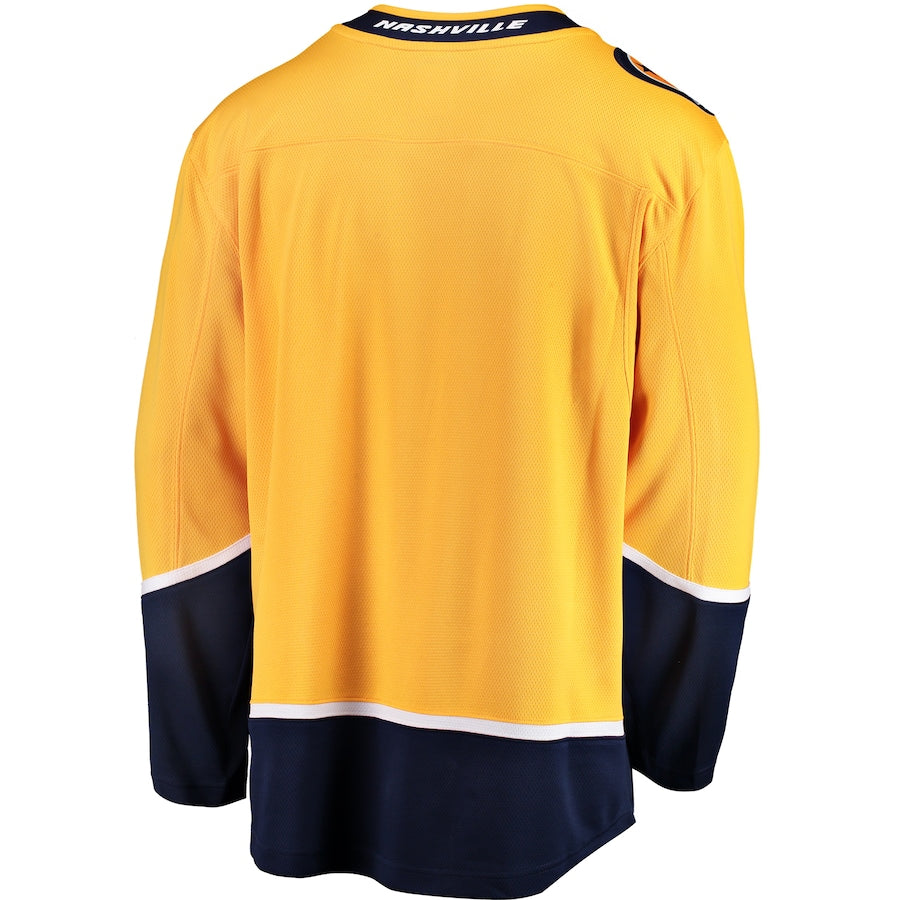 Nashville Predators   Breakaway Home Jersey - Gold