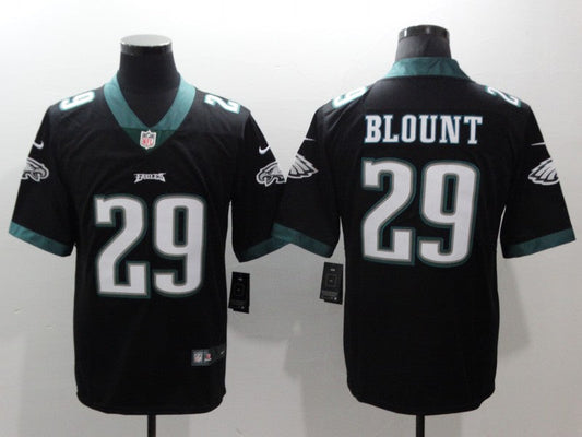 Men's Philadelphia Eagles LeGarrette Blount #29 Black Game Jersey1