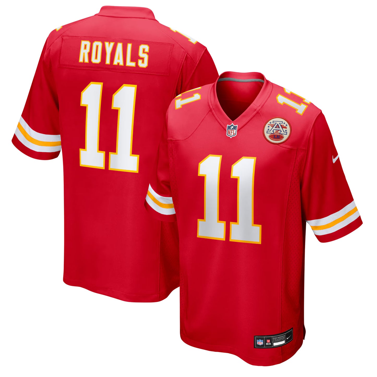 Kansas City Chiefs Jalen Royals Red Team Game Jersey